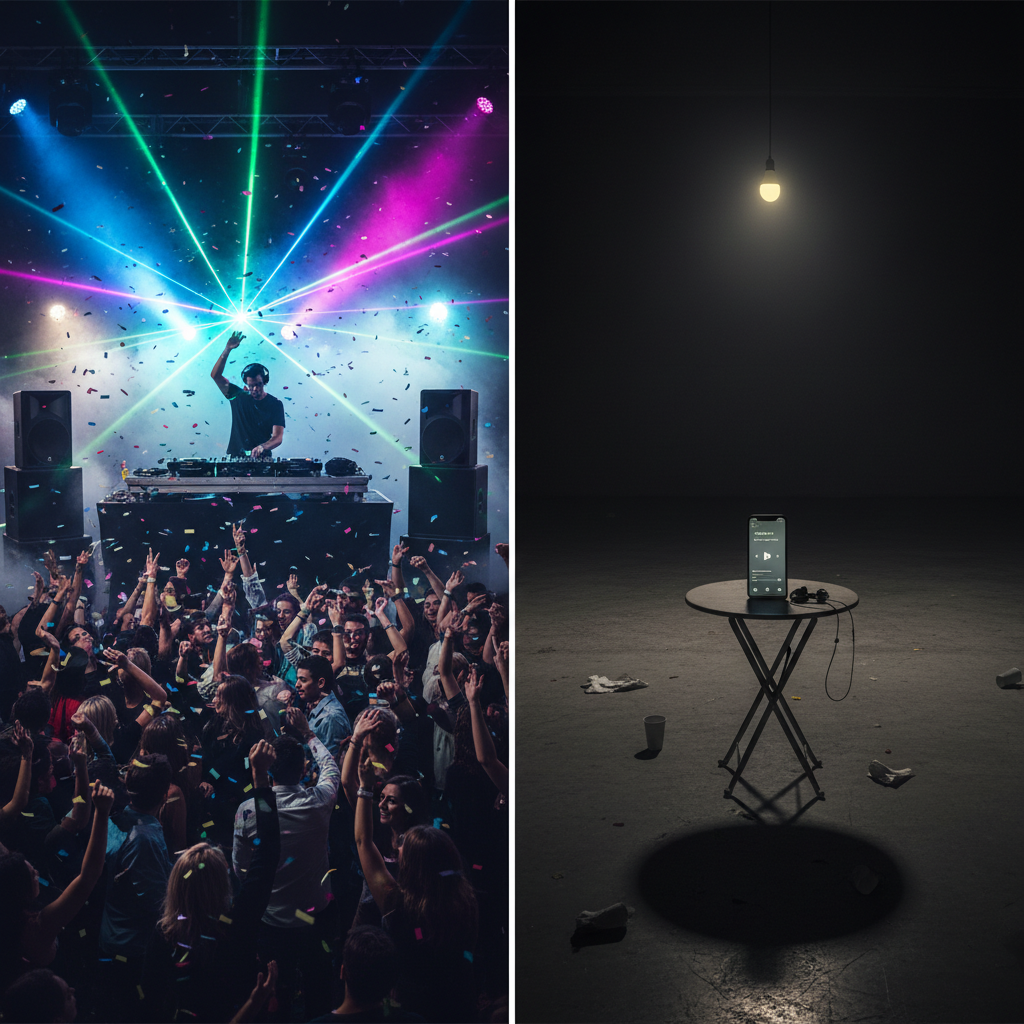 DJ לאירוע מול פלייליסט ספוטיפיי